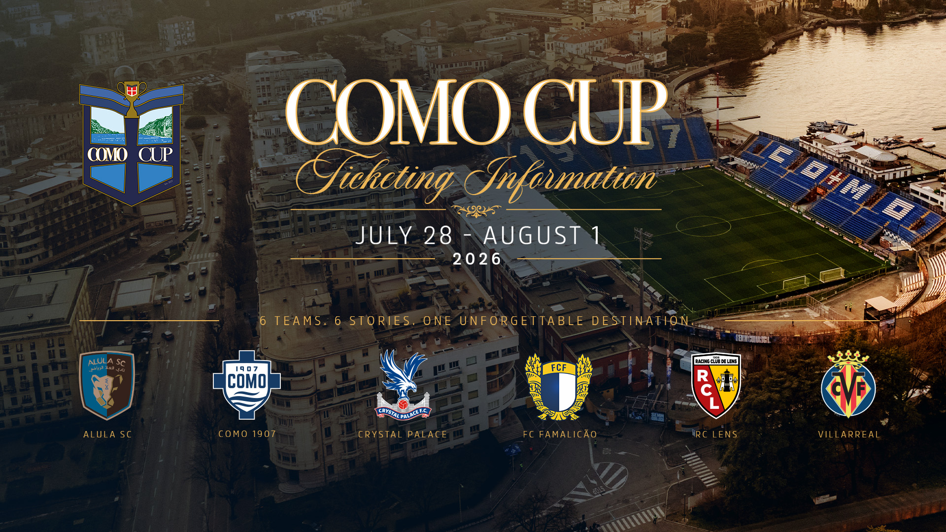 Como Cup 2026 | Ticket Information